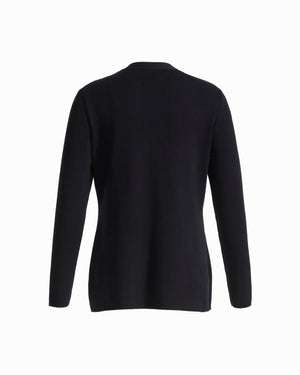 Anne Klein Button-Front Cardigan Sweater With Patch Pockets