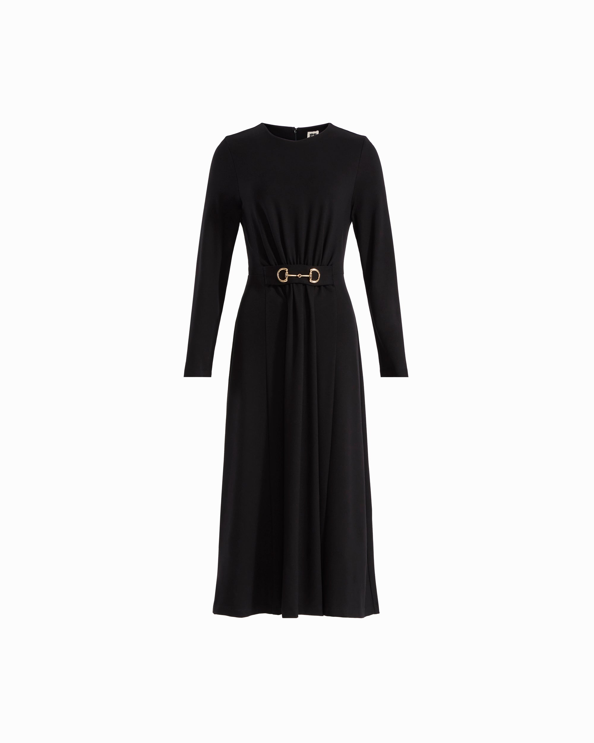 Petite Gathered Waist Midi Dress