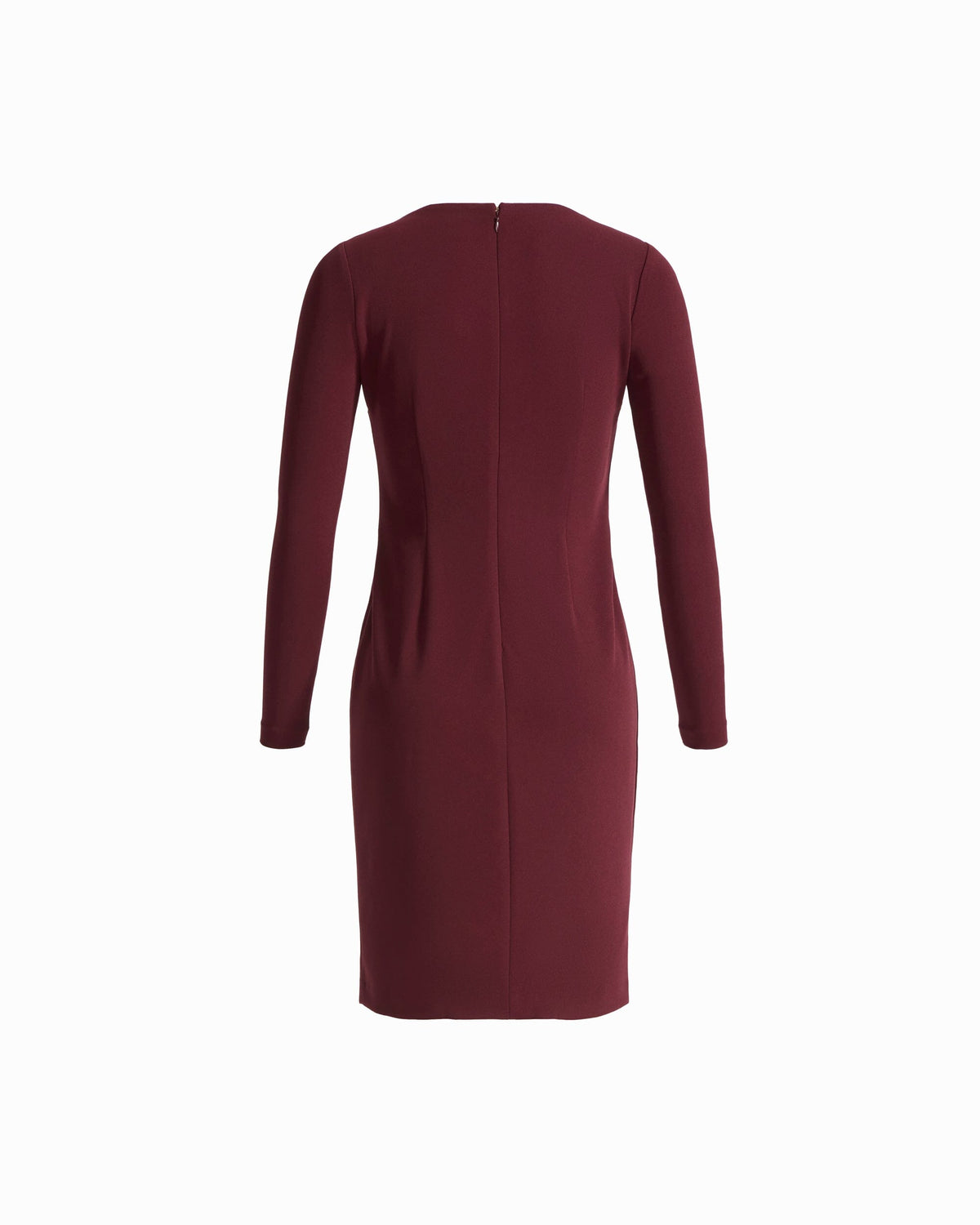 Anne Klein Boat Neck Sheath Dress with Gold Accent