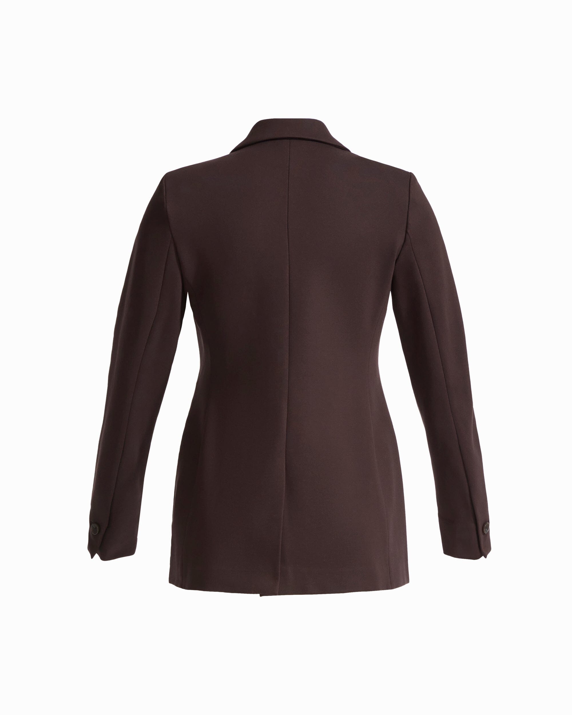 Anne Klein Three-Button Notched Neck Jacket with Flap Hip Pockets