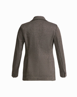 Triple Pocket Faux Double-Breasted Flap Pocket Jacket Apparel & Accessories Kasper