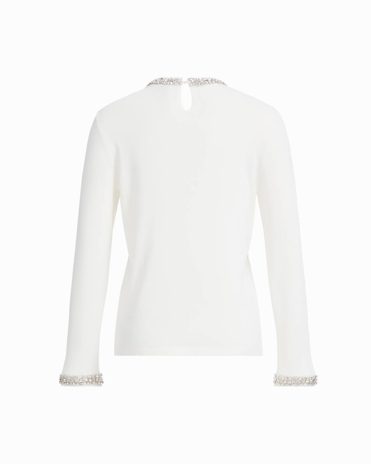 Embellished Bracelet Sleeve Sweater
