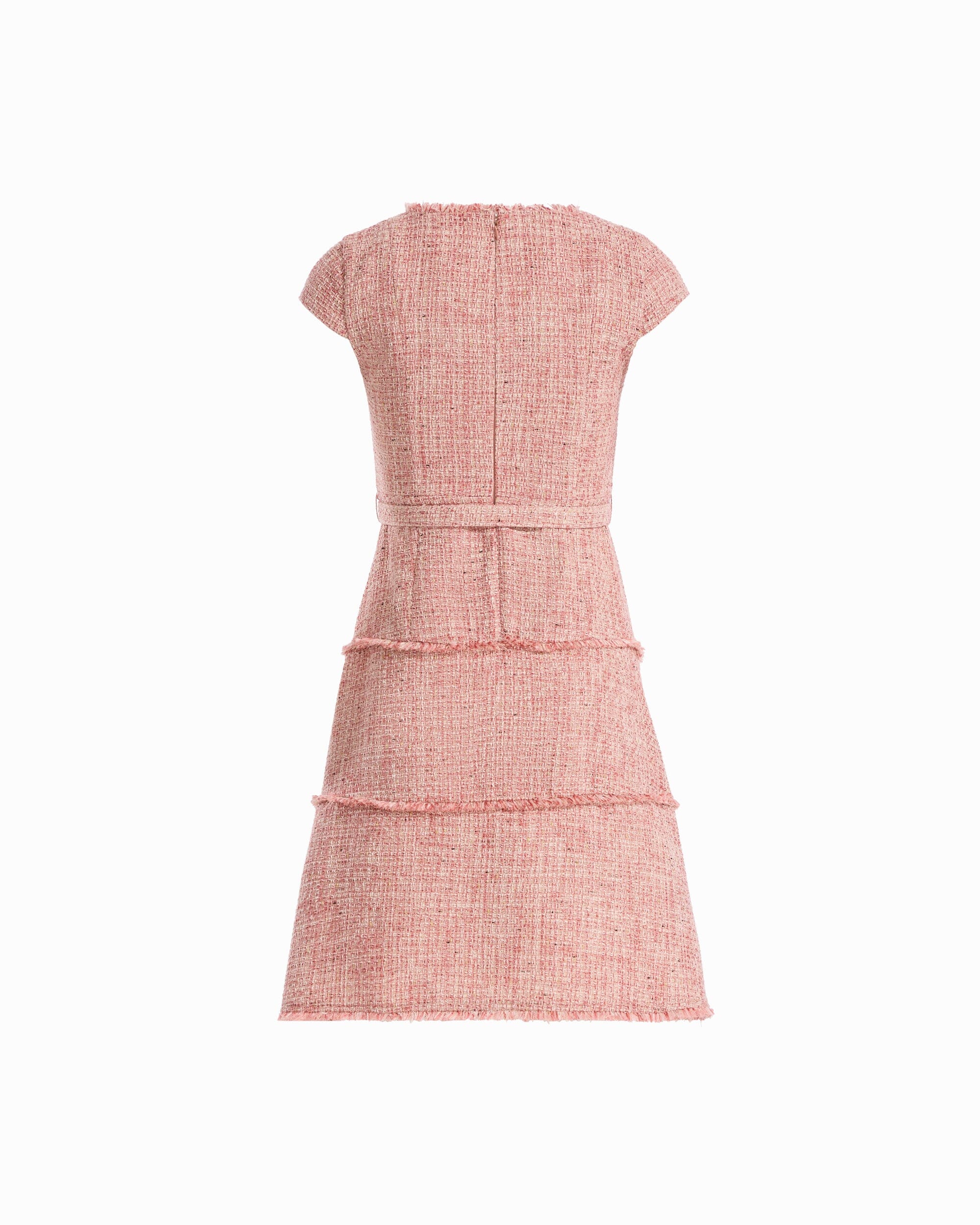 Heritage Tweed Cap Sleeve Dress Dresses Kasper
