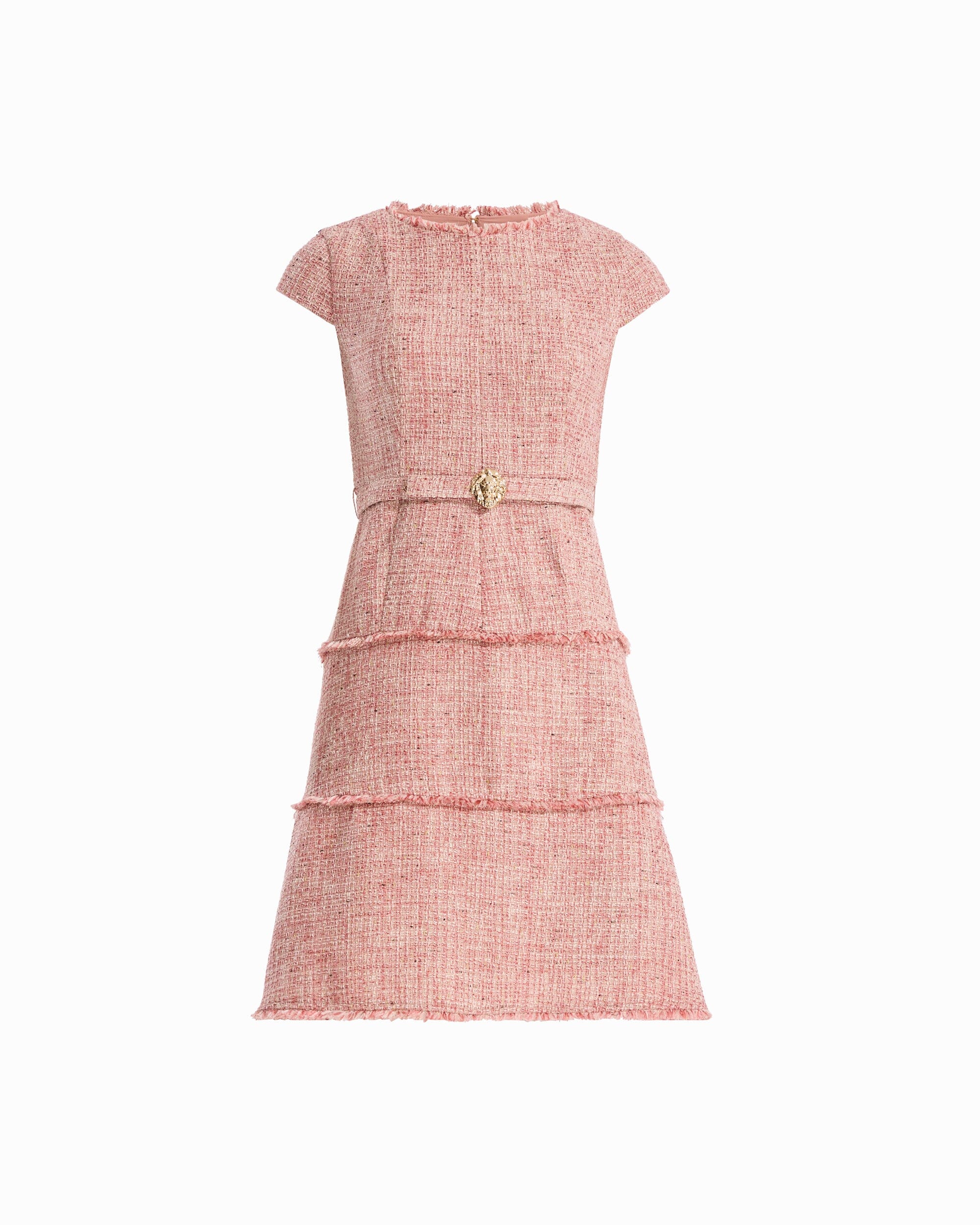 Heritage Tweed Cap Sleeve Dress Dresses Kasper