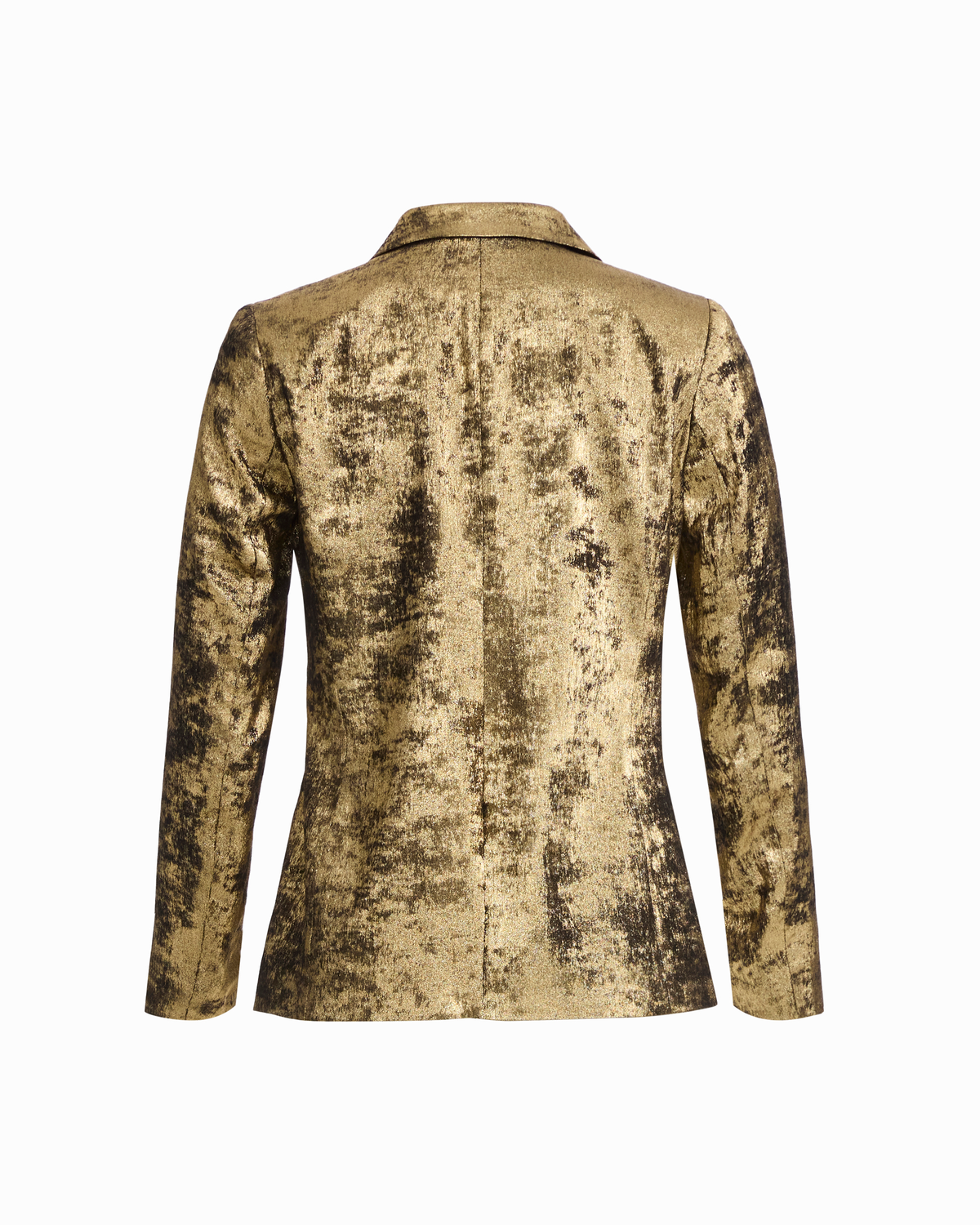 One-Button Gold Jacket