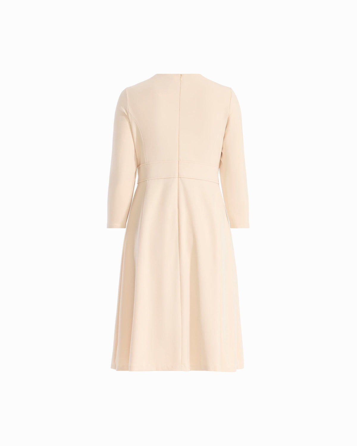 Anne Klein Plus Size A-Line Tie Waist Midi Dress