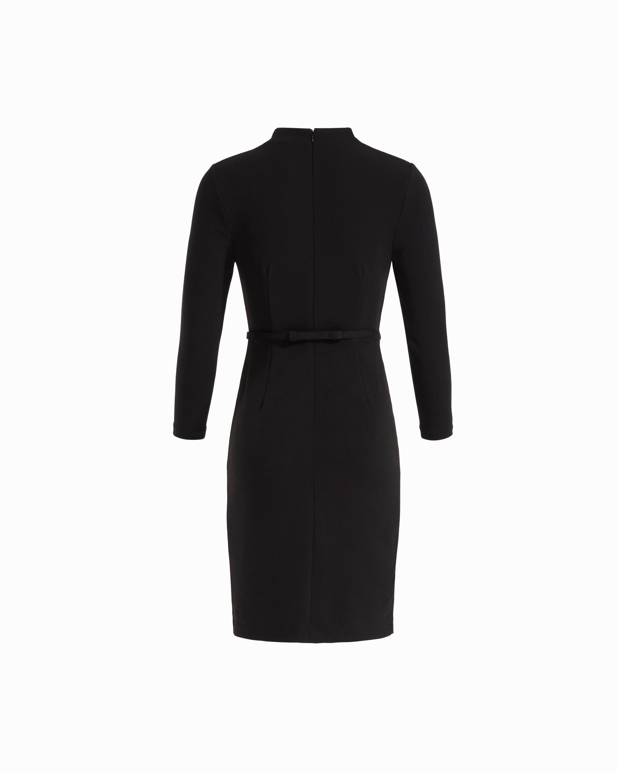Cowl Neck Belted Dress Dresses Kasper