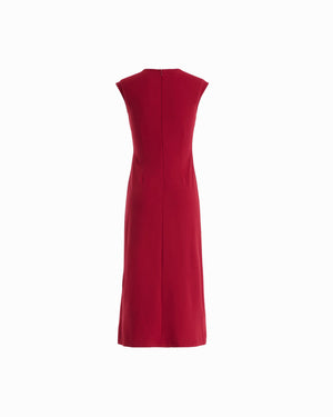 Cascade Clip Midi Dress Dresses Kasper
