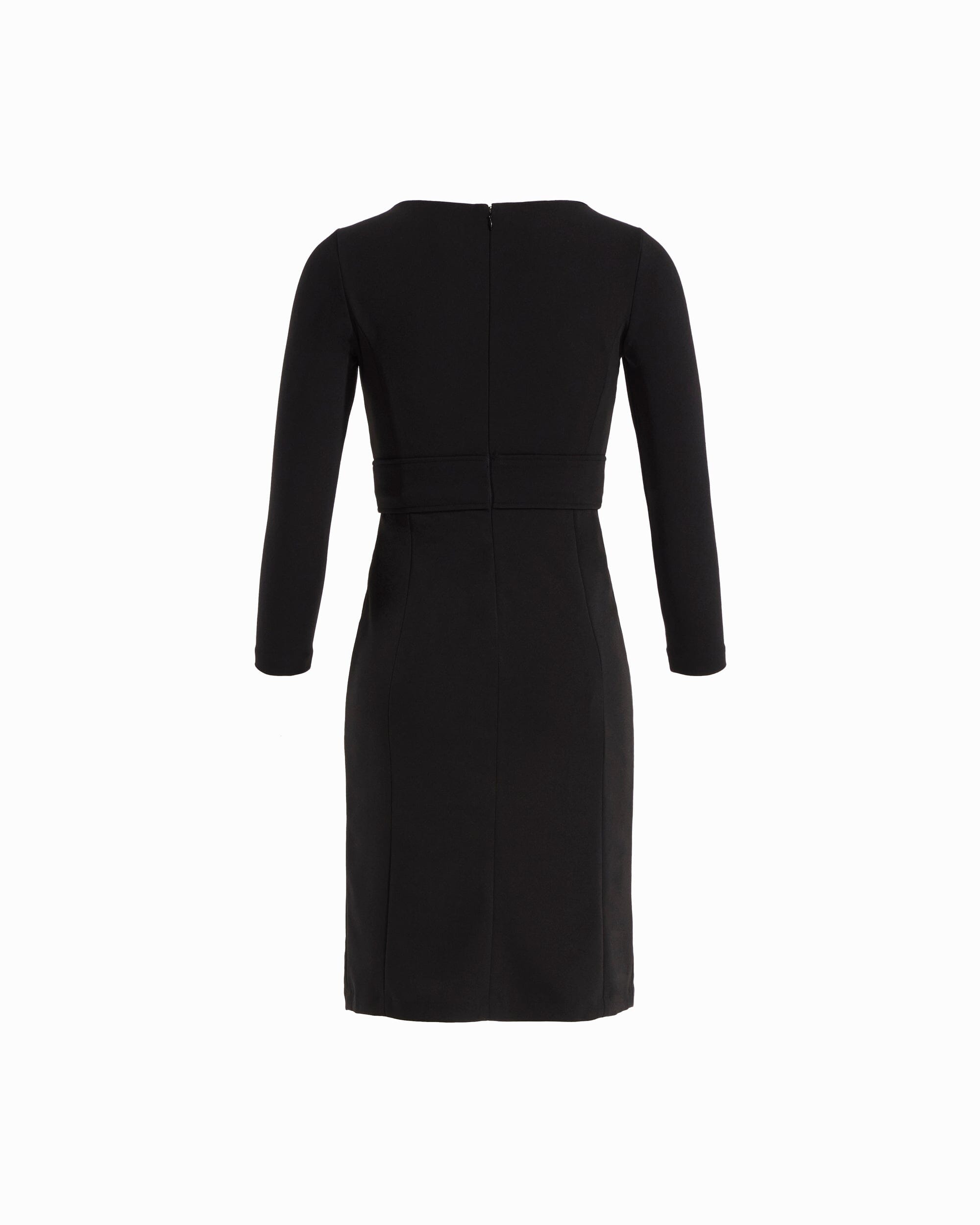 Tie Waist Long Sleeve Sheath Dress Dresses Kasper