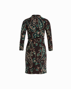 Cowl Neck Long Sleeve Sheath Dress Dresses Kasper