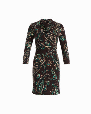 Cowl Neck Long Sleeve Sheath Dress Dresses Kasper