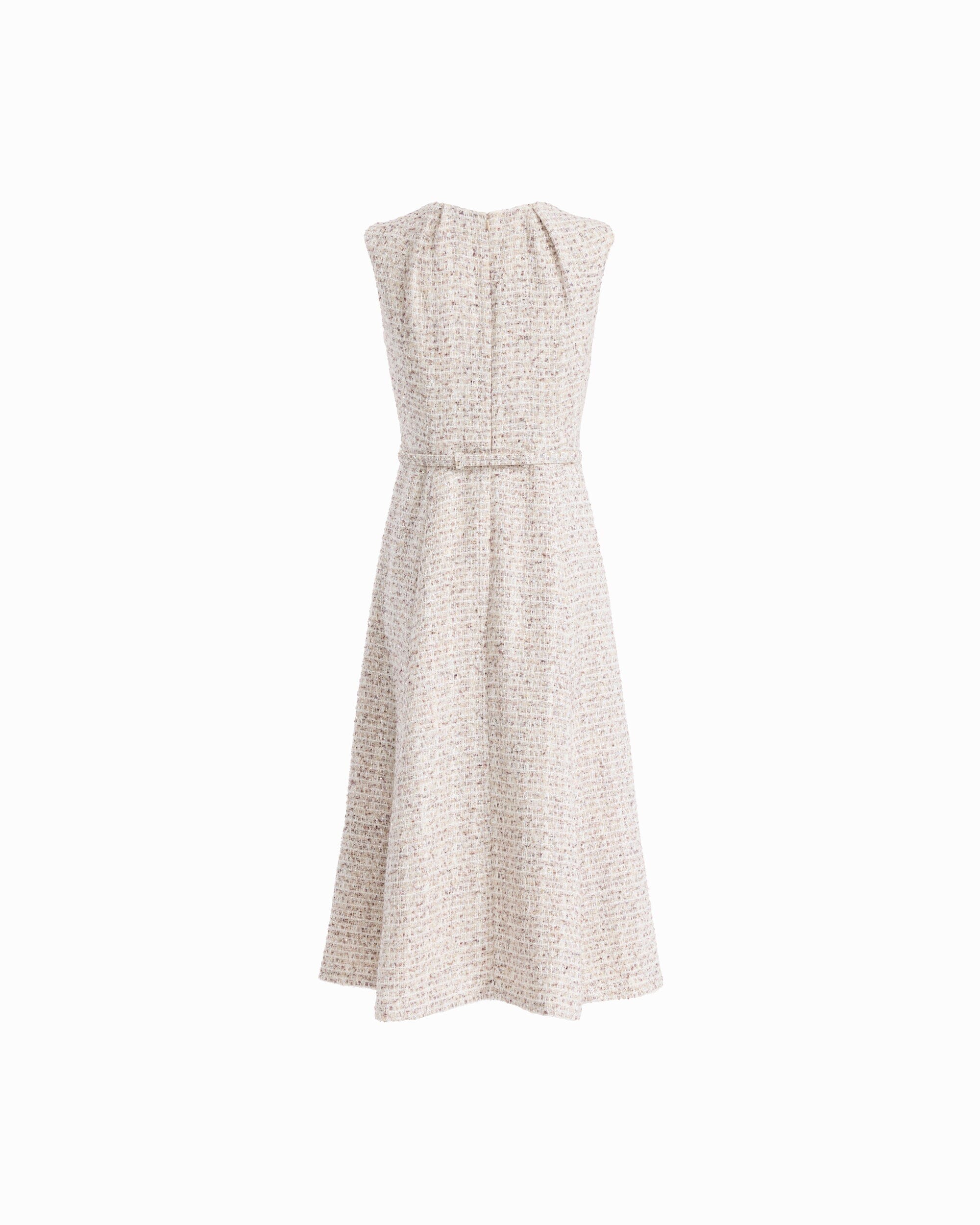 Tweed Midi Dress Dresses Kasper