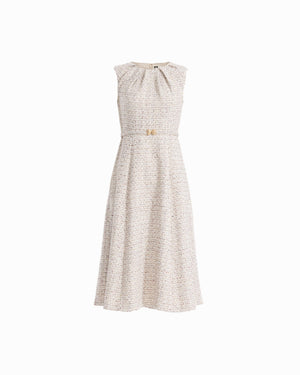 Tweed Midi Dress Dresses Kasper