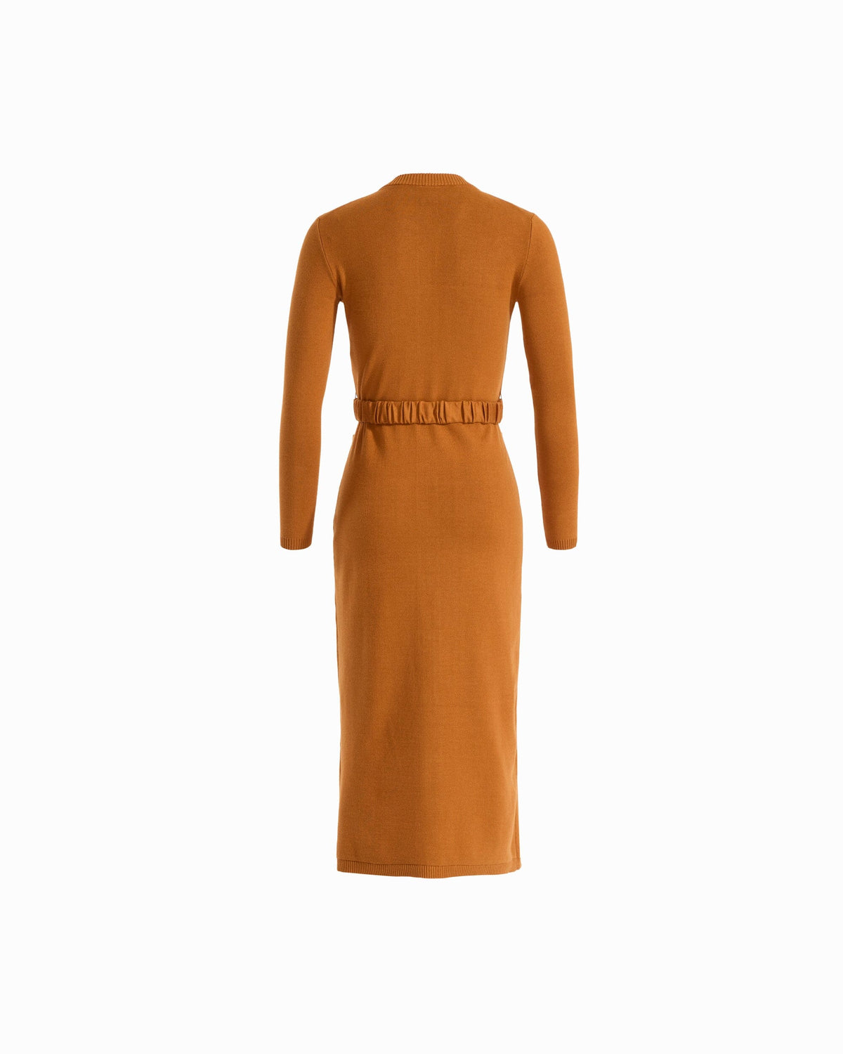 Anne Klein Belted Button-Front Maxi Dress