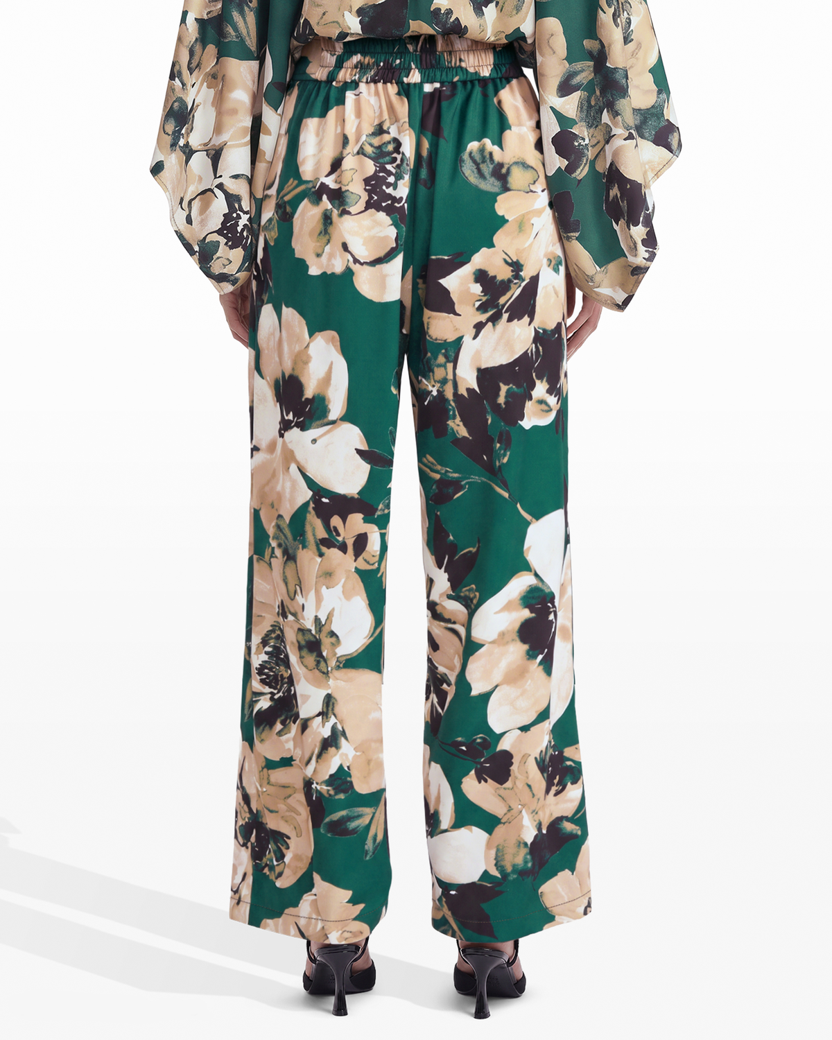 Wide Leg Floral Pant