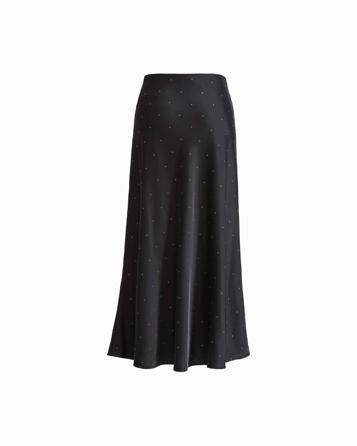 Petite Embellished Flared Skirt