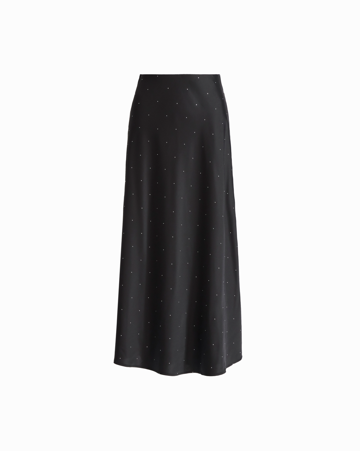 Plus Size Embellished Flared Skirt