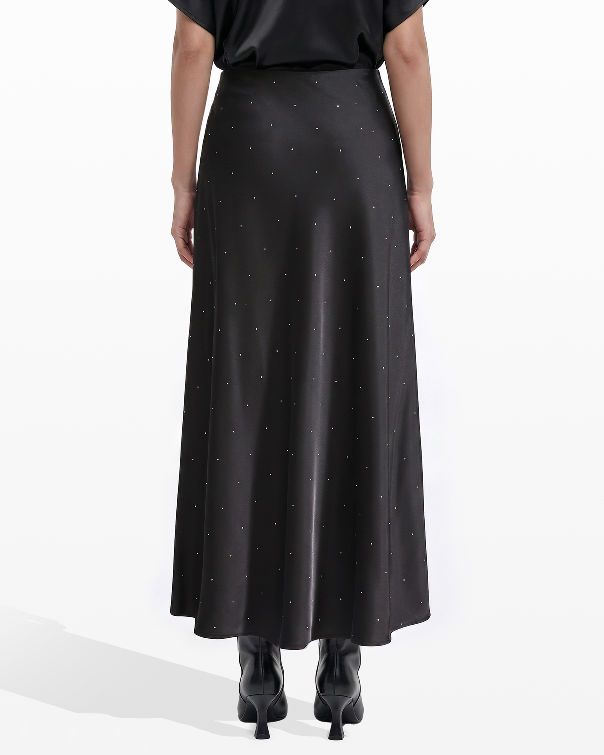 Embellished Flared Skirt