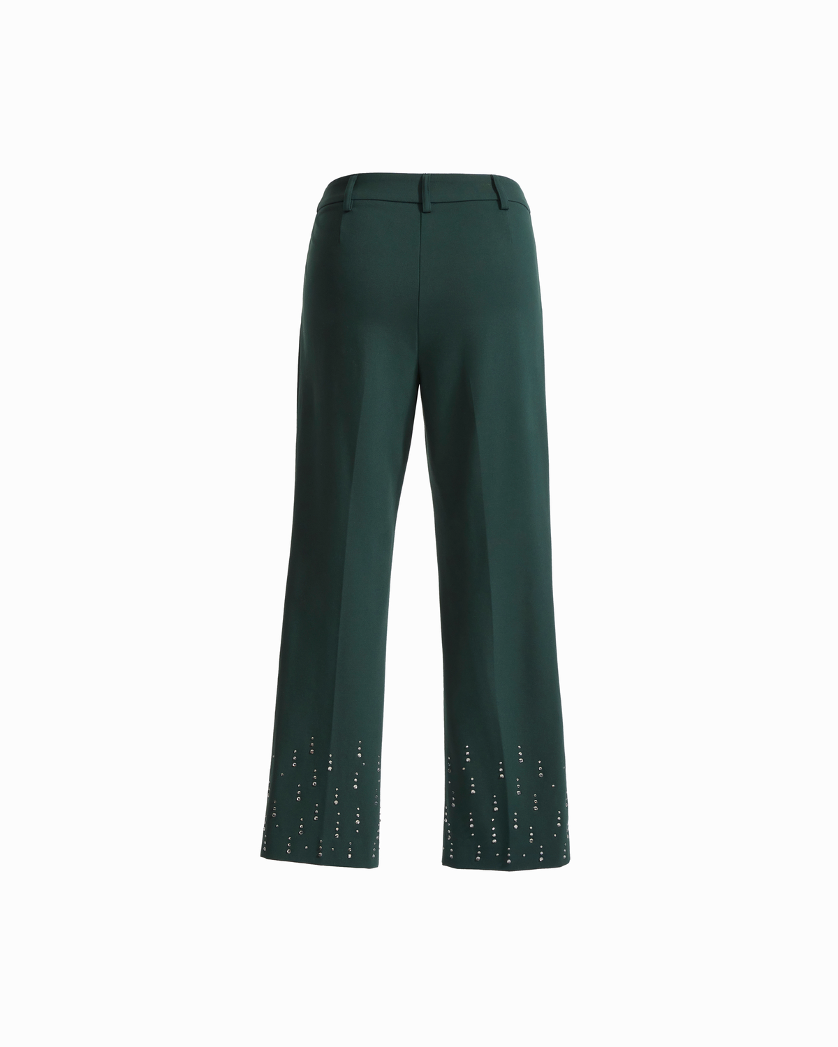 Petite Embellished Ankle Flare Pant