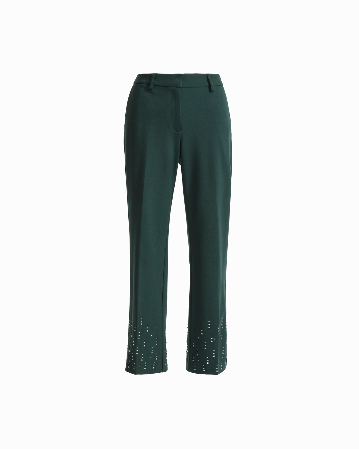 Petite Embellished Ankle Flare Pant
