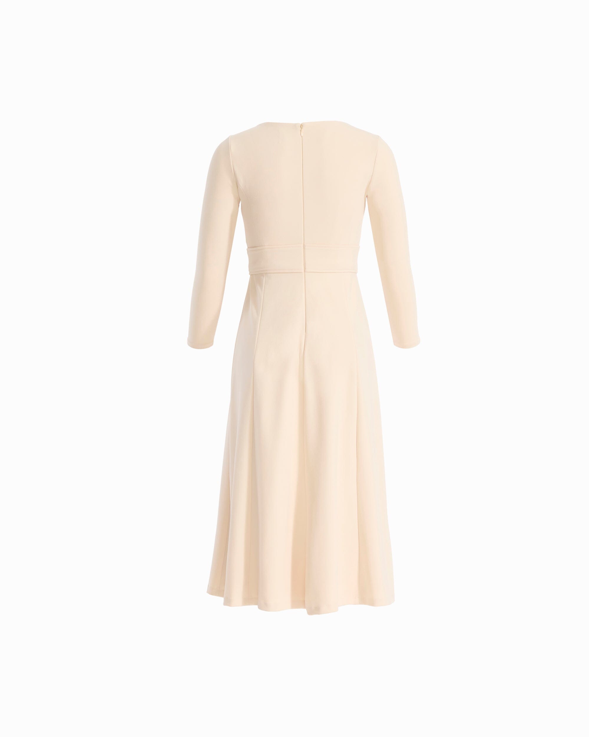 A-Line Tie Waist Midi Dress Dresses Kasper