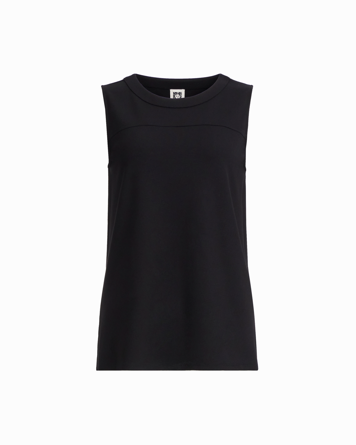 Sleeveless Crewneck Shell Knit Top