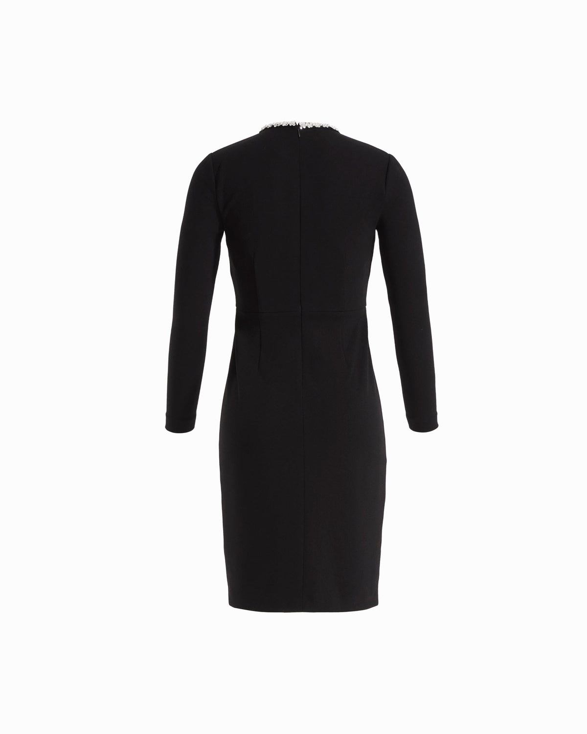 Anne Klein Embellished Twist Neck Dress