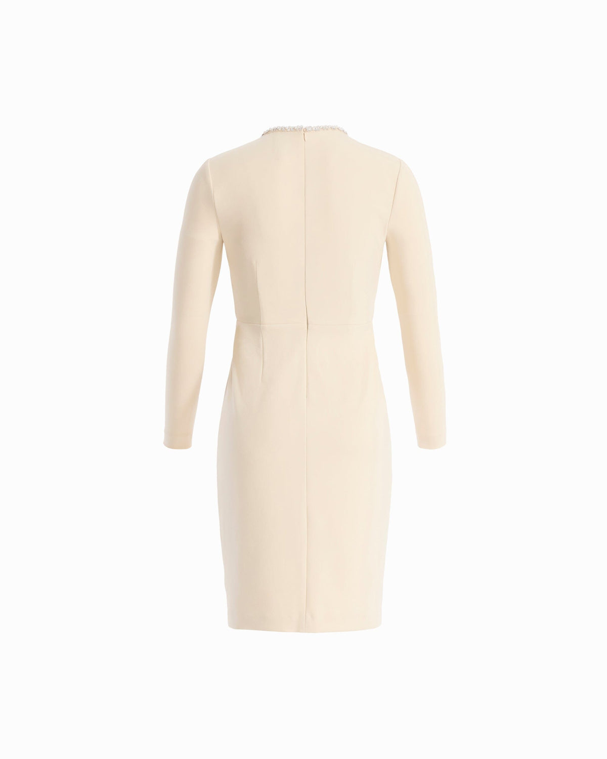 Anne Klein Embellished Twist Neck Dress