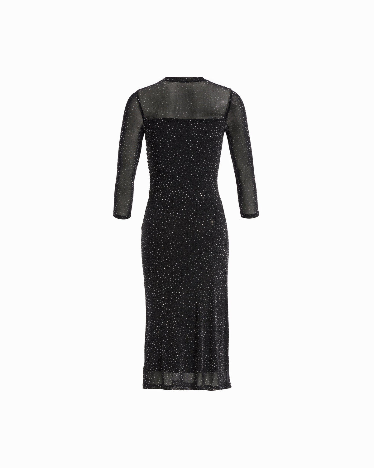 Anne Klein Sparkly Mesh Midi Dress