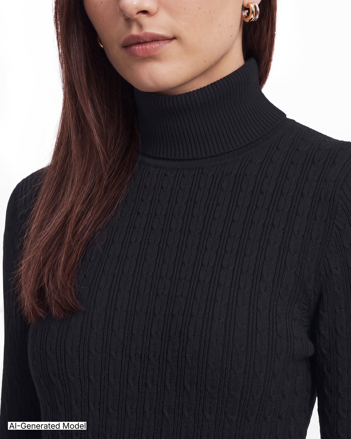 [SKU:12070791-3QK] Turtleneck Sweater