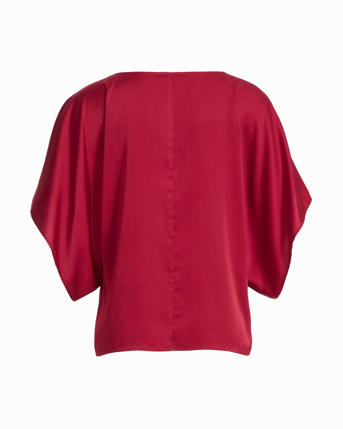 Bateau Neck Short Sleeve Blouse