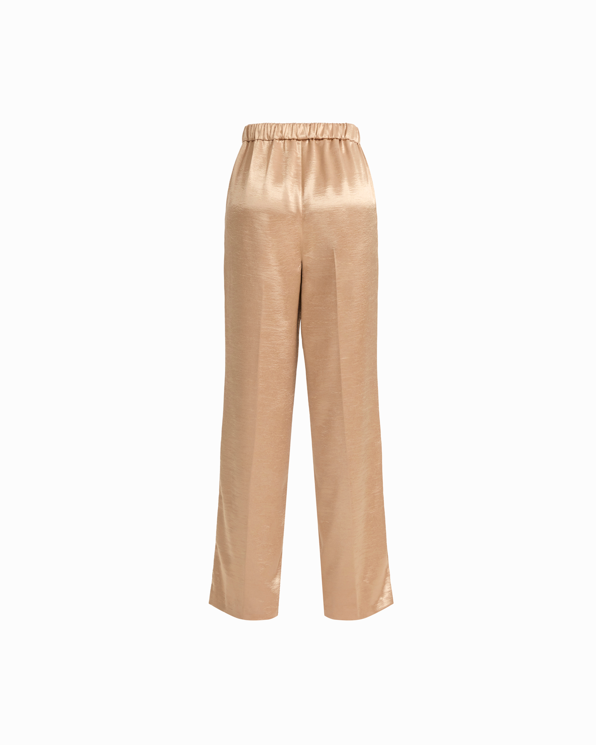 Wide Leg Polished Pull-On Pant