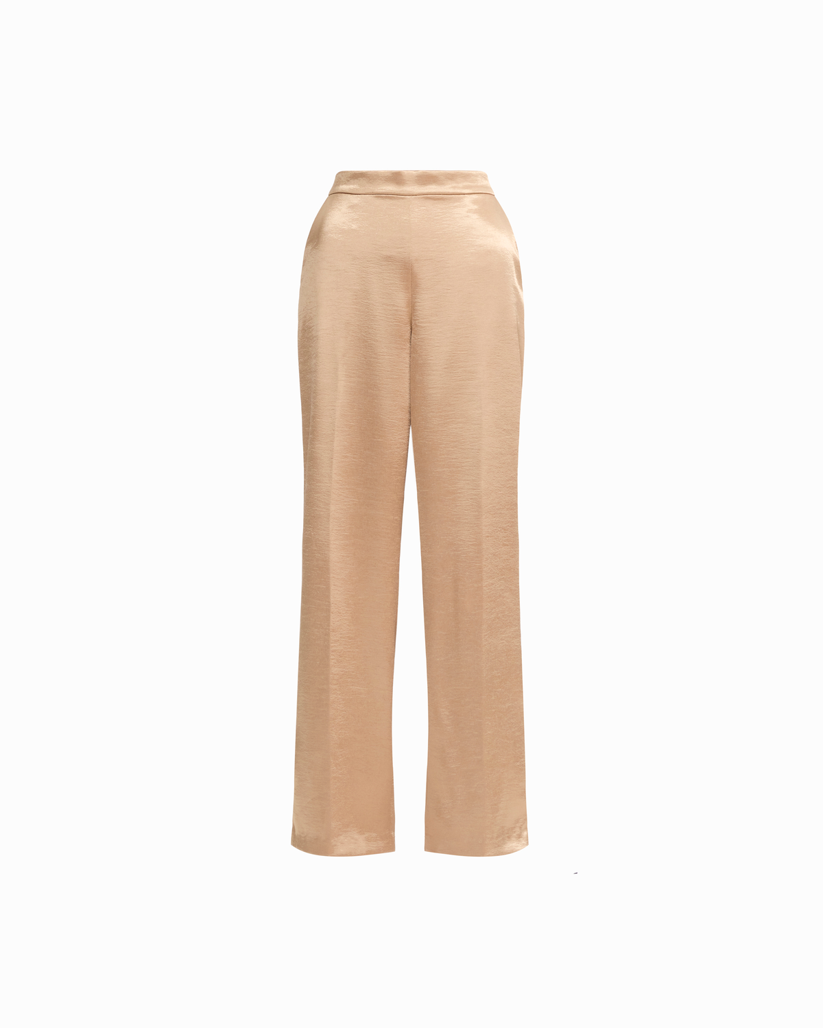 Wide Leg Polished Pull-On Pant