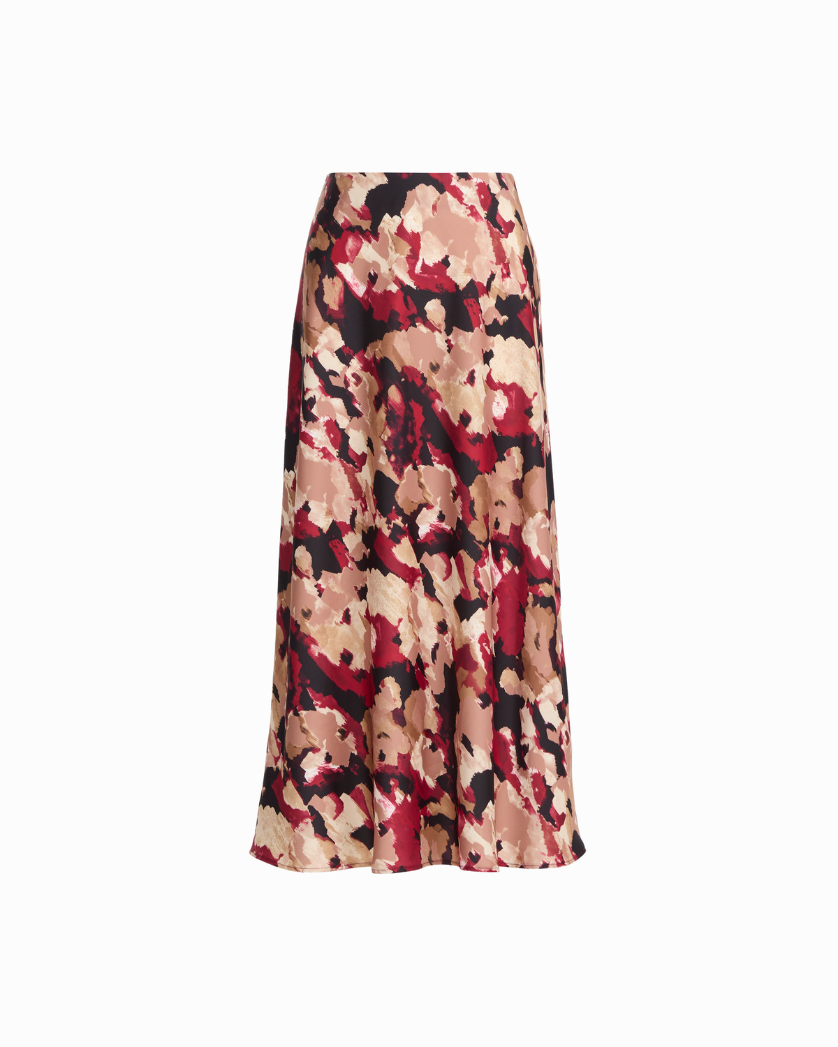 Petite Pull-On Bias Flared Skirt