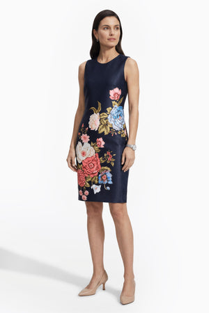 Anne Klein Sleeveless Sheath Silhouette Dress