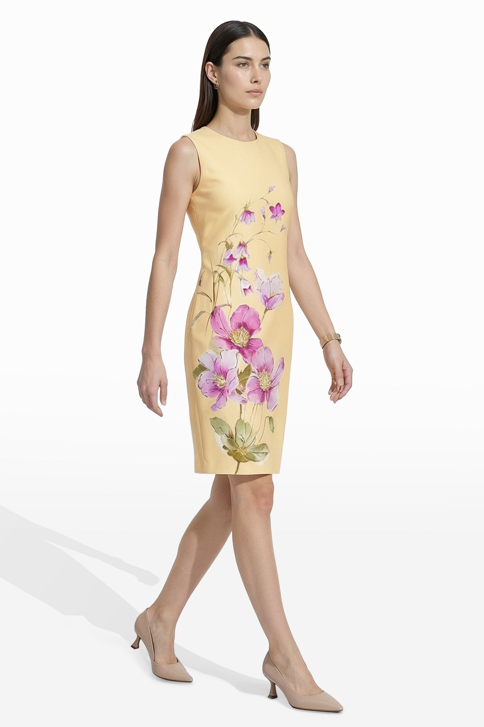 Anne Klein Sleeveless Sheath Silhouette Dress