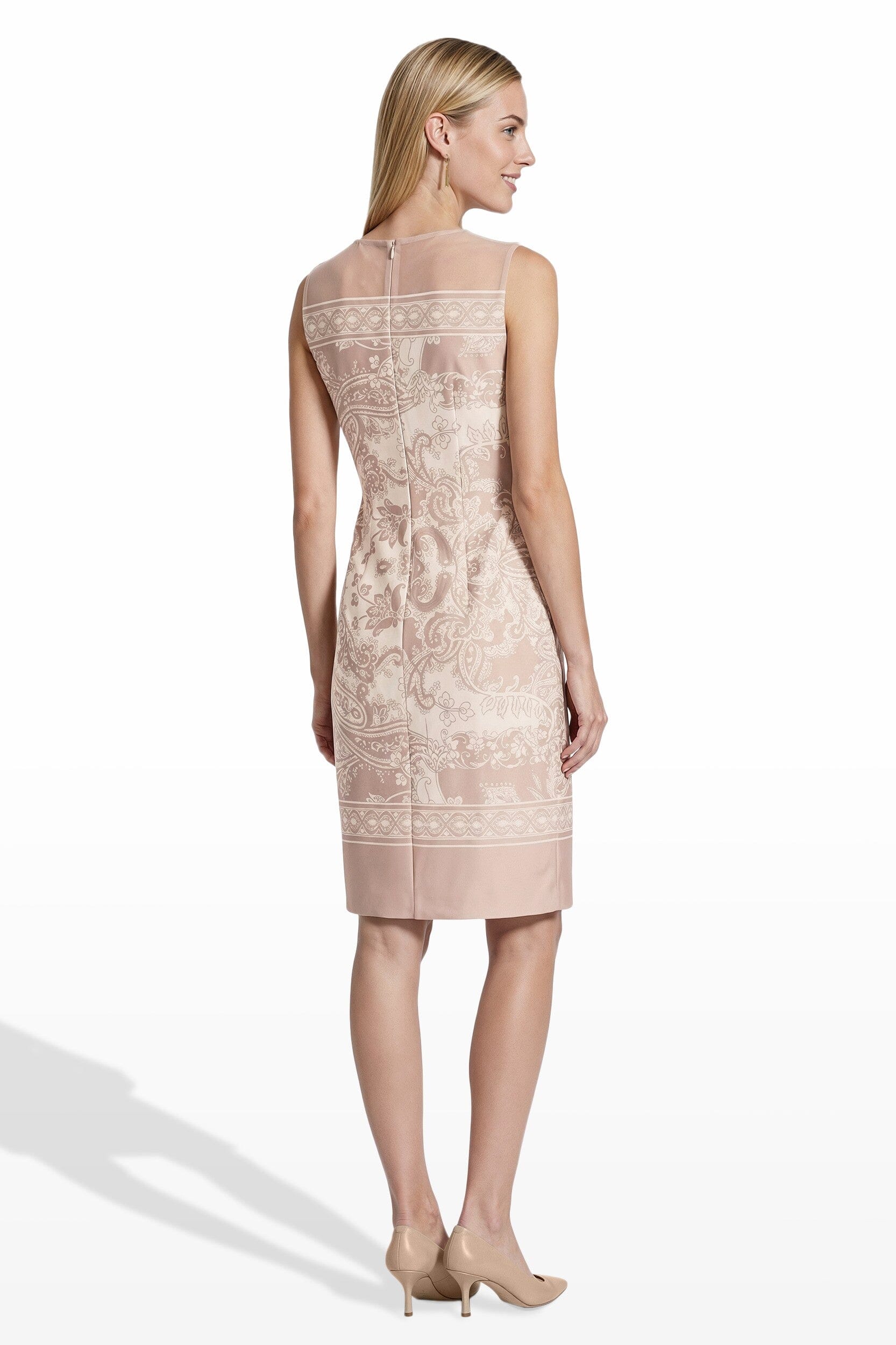 Sleeveless Sheath Silhouette Dress Dresses Kasper