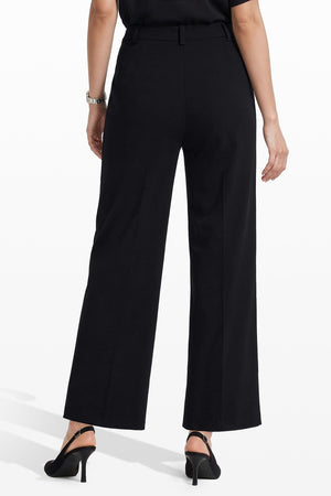 Anne Klein Pull On Wide Leg Crop Unlined Pant