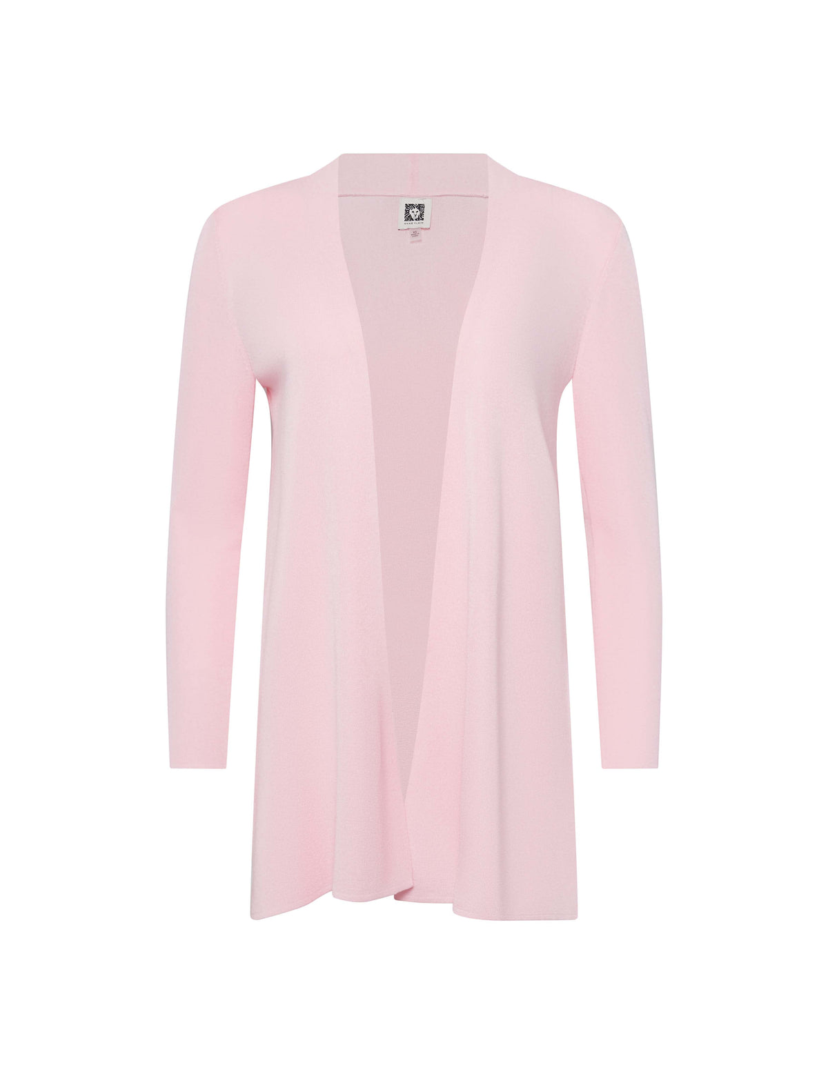 Anne Klein Peony Pink Nappa Cardigan