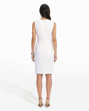 Anne Klein Sleeveless Floral Sheath Dress