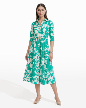Waist Tucked Shirt Dress Dresses Kasper