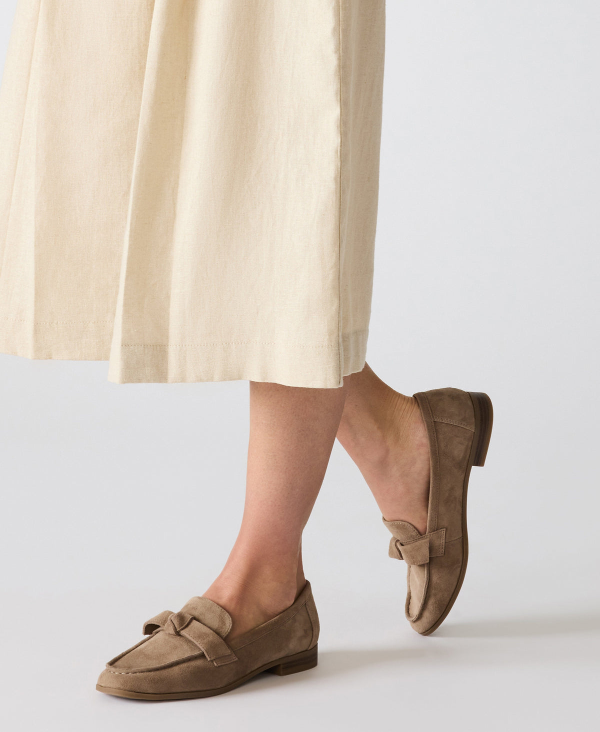 Anne Klein Bowie Suede Slip-On Loafer