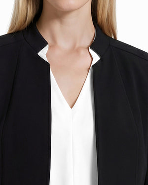 Anne Klein Stand Collar Blazer