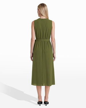Faux Wrap A-Line Dress Apparel & Accessories Kasper