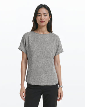 Rambling Mini Dot Bateau Blouse Clothing Kasper