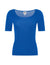 Anne Klein Santorini Blue Plus Square Neck Sweater