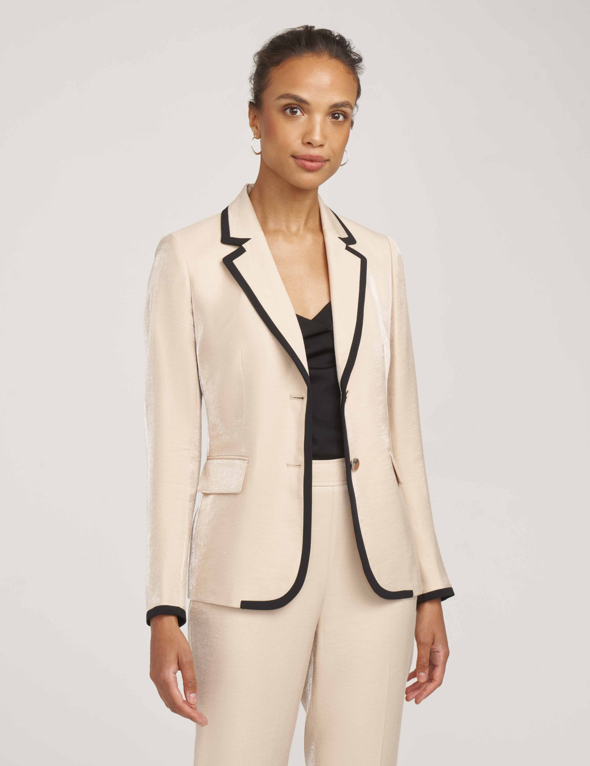 Anne Klein  Two Button Notch Collar Jacket- Sale