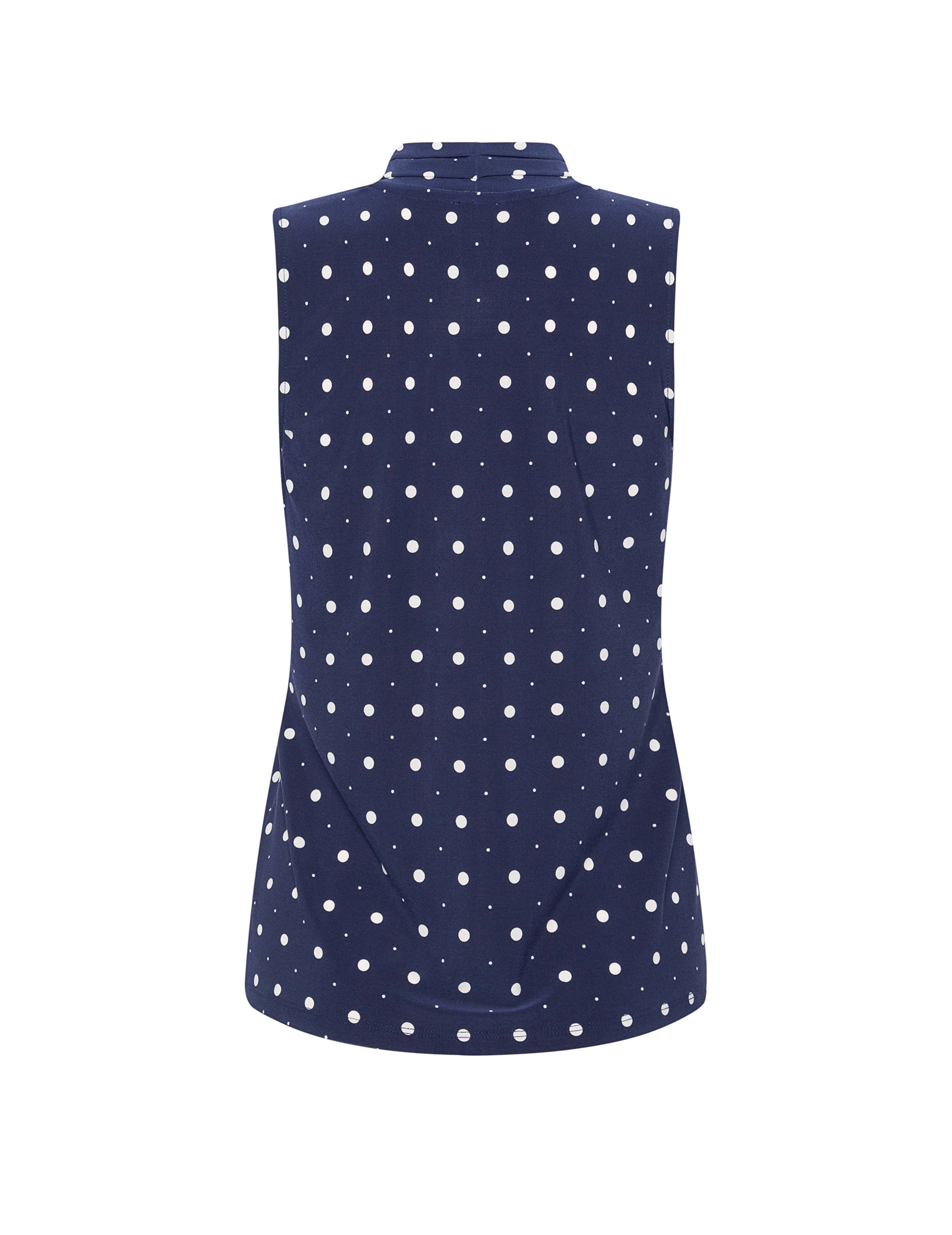 Anne Klein Printed Ity Triple Pleat Top - Sale