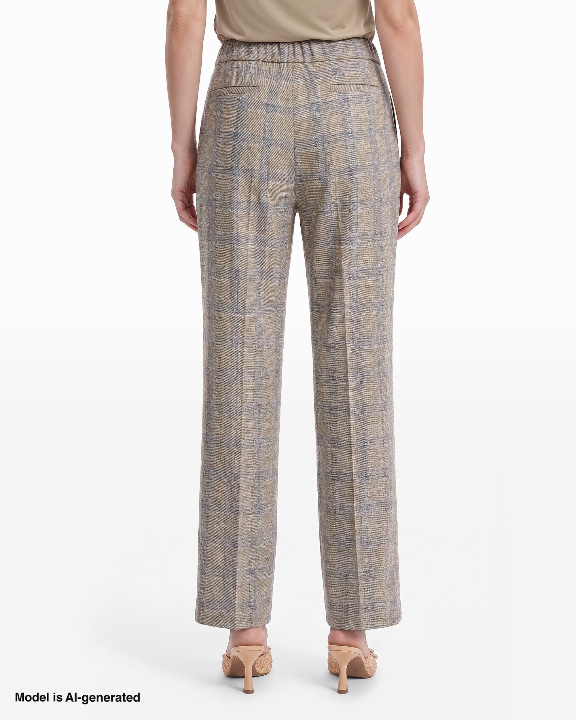 Anne Klein Straight Ankle Pant Tab