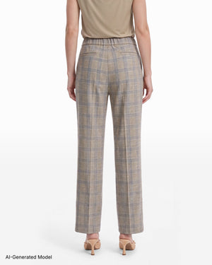 Anne Klein Straight Ankle Pant Tab